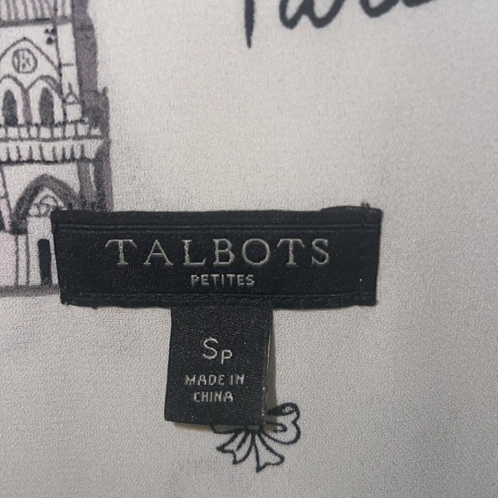 Talbots Paris blouse - Picture 4 of 7